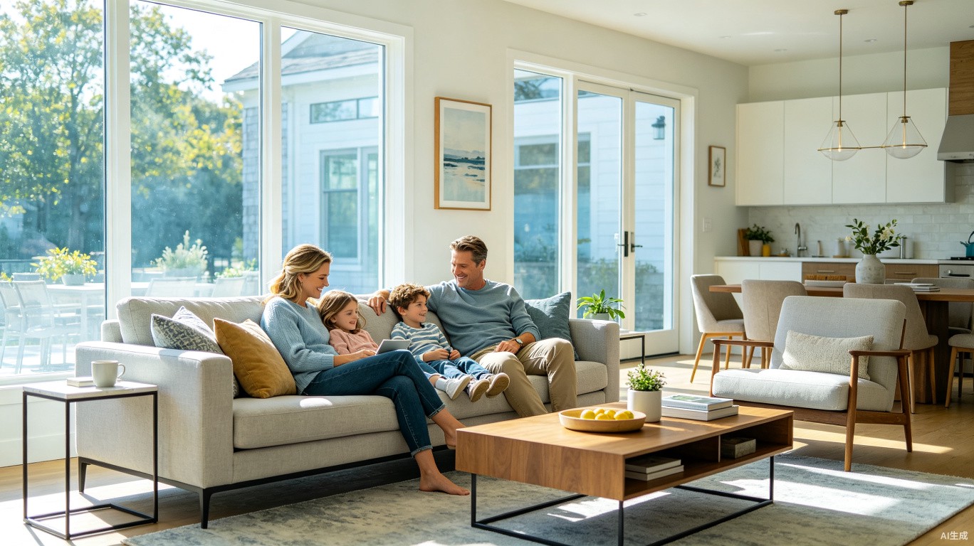 Comfortable modern living room